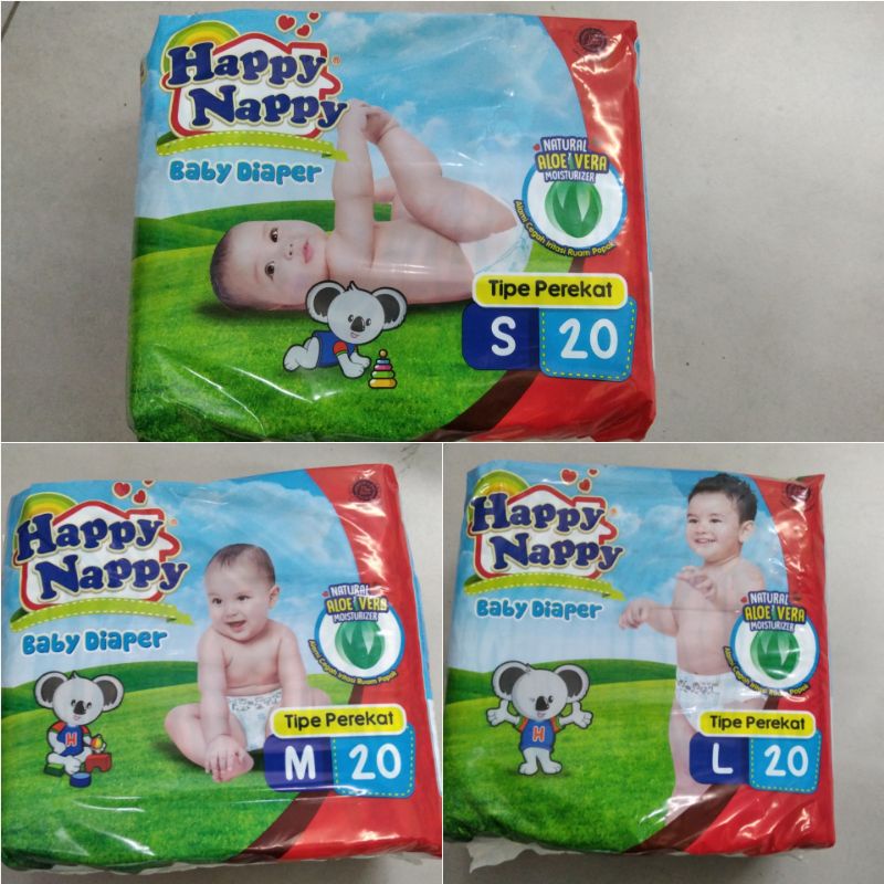 HAPPY NAPPY PEREKAT S20/M20/L20