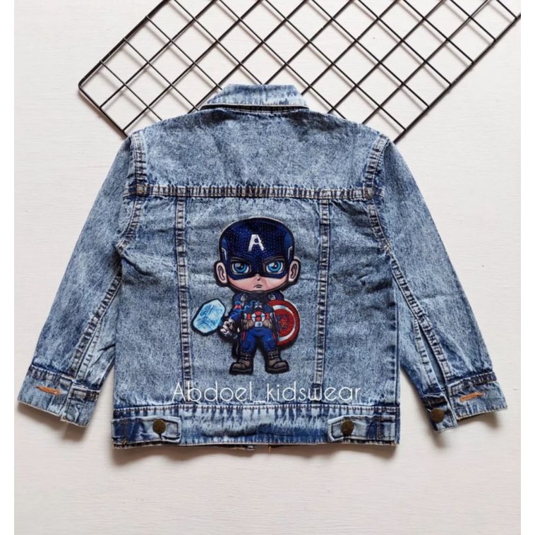 JAKET JEANS NYALA ANAK LAKI-LAKI