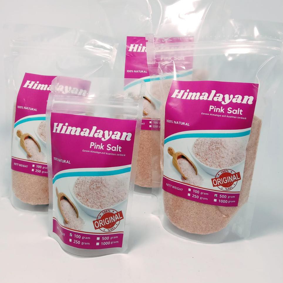 

Murah_terbaru PROMO Garam himalaya 500 Gram 500 Gr ORIGINAL himsalt pink salt HIMALAYAN PINKSALTL41N