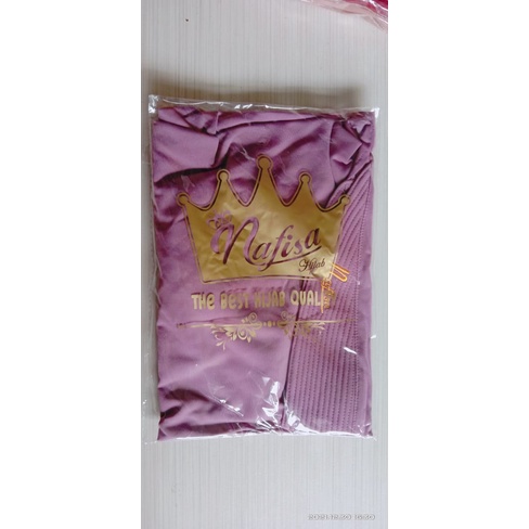Jilbab Instan Nasra Rempel By Nafisha Hijab-LILAC
