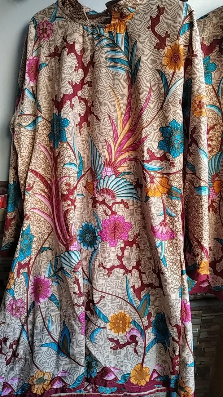 Maura Couple - Sania Ruffle Batik Couple Ori Ndoro Jowi Garansi Termurah Shopee - Batik Modern Solo