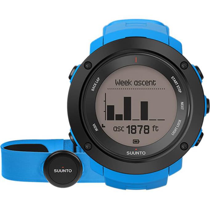 BERKUALITAS GARANSI RESMI Suunto Ambit3 Vertical Blue (HR) -OTOGEAR