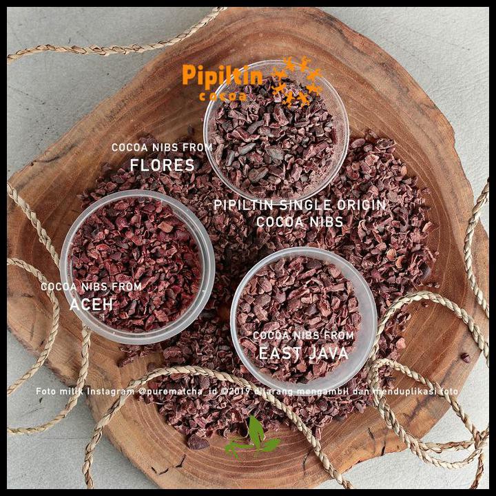 

Pipiltin Cocoa Nibs 1Kg Origin Bali Tabanan Biji Coklat Cacao Nibs