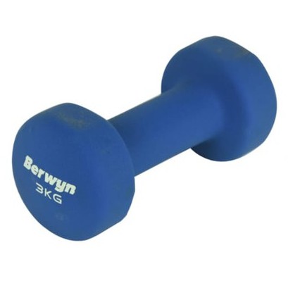 BERWYN NEOPRENE 3 KG DUMBELL / DUMBBELL / BARBELL