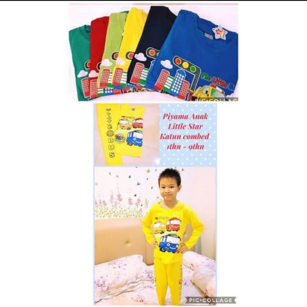 piyama anak laki laki karakter baju tidur anak laki laki setelan baju tidur anak laki laki 2 tahun