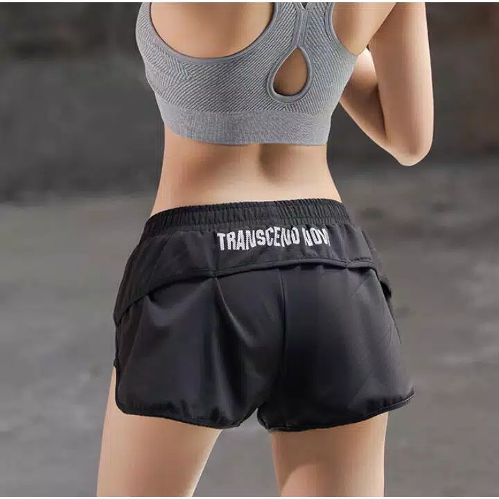 TBI Celana Pendek Sport Quick Dry Lapis Import Sport Short Pant Transcend