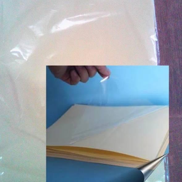

Promo Istimewa Plastik laminasi pelapis tahan air sticker transparant A4++