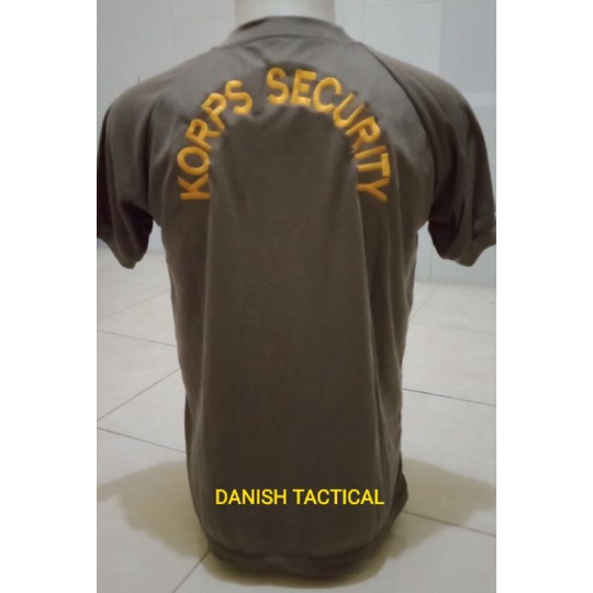 Kaos security bordir