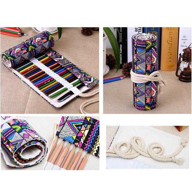 

BAYAR DITEMPAT Tempat Pensil Gulung Bohemian 48 Slot Tas Pensil Gulung Canvas Unik/TEMPAT PENSIL AESTHETIC/TEMPAT PENSIL ANAK PEREMPUAN/TEMPAT PENSIL LUCU/TEMPAT PENSIL 3D/TEMPAT PENSIL TRANSPARAN/TEMPAT PENSIL LUCU/TEMPAT PENSIL KOREA/TEMPAT PENSIL