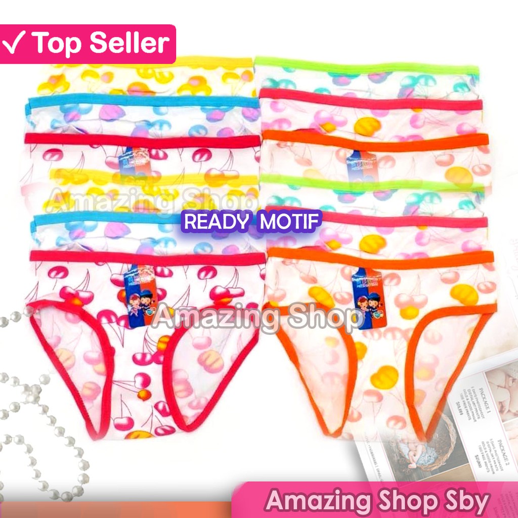 Undies Celana Dalam Anak Perempuan CD Cewek Import Warna Murah