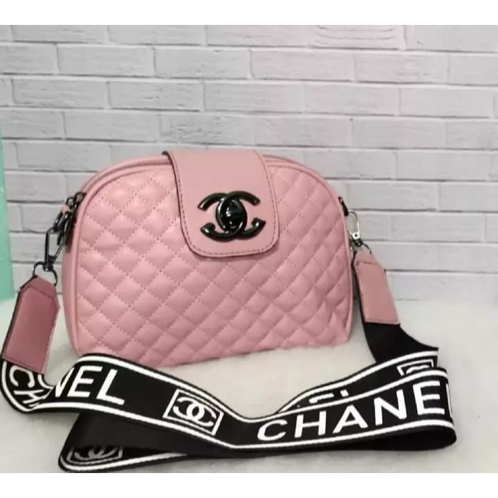 Tas selempang wanita Tali Bapau Channel/sling bag wanita/croco wanita/Tote bag/Tas import