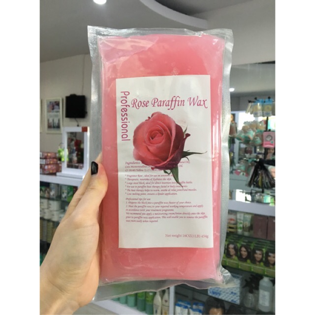 Professional Rose Paraffin Wax 454gr