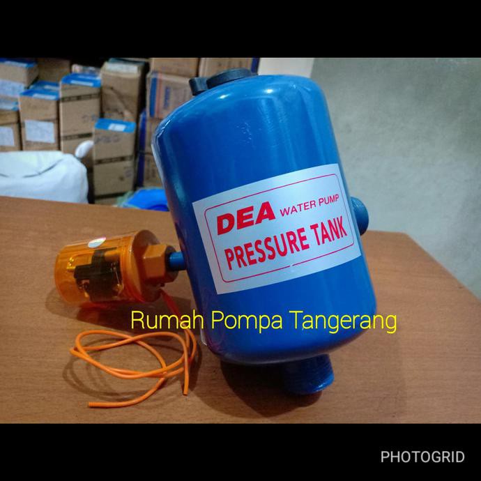 Tabung pompa air model besi plus otomatis radar ori