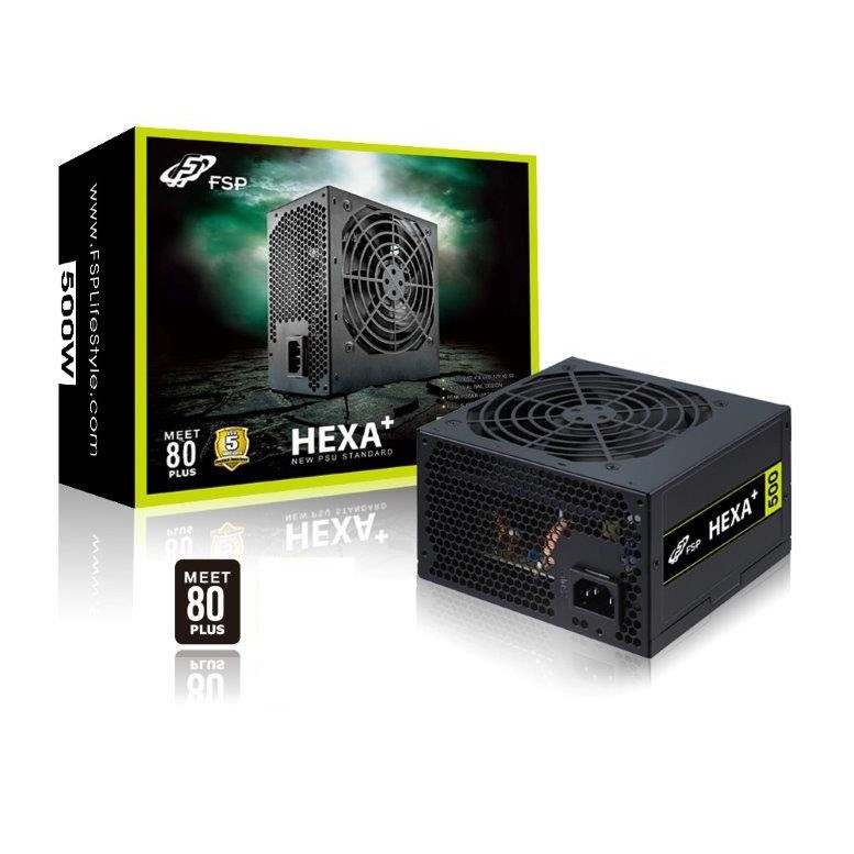 PROMO HARGA TERMURAH Power Supply FSP HEXA  500W - New PSU Standard - Model FSP HP H2 500