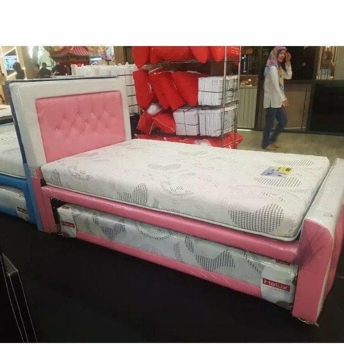BED DORONG HELUX CHERRY Two In One