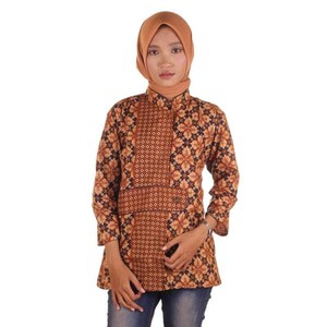 Blouse Batik I Blouse Kerja Wanita Batik I Blus Batik Wanita Windi