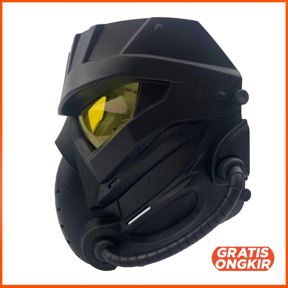 Masker Topeng Airsoft Gun Paintball Anti Fog Model Alien - WST01