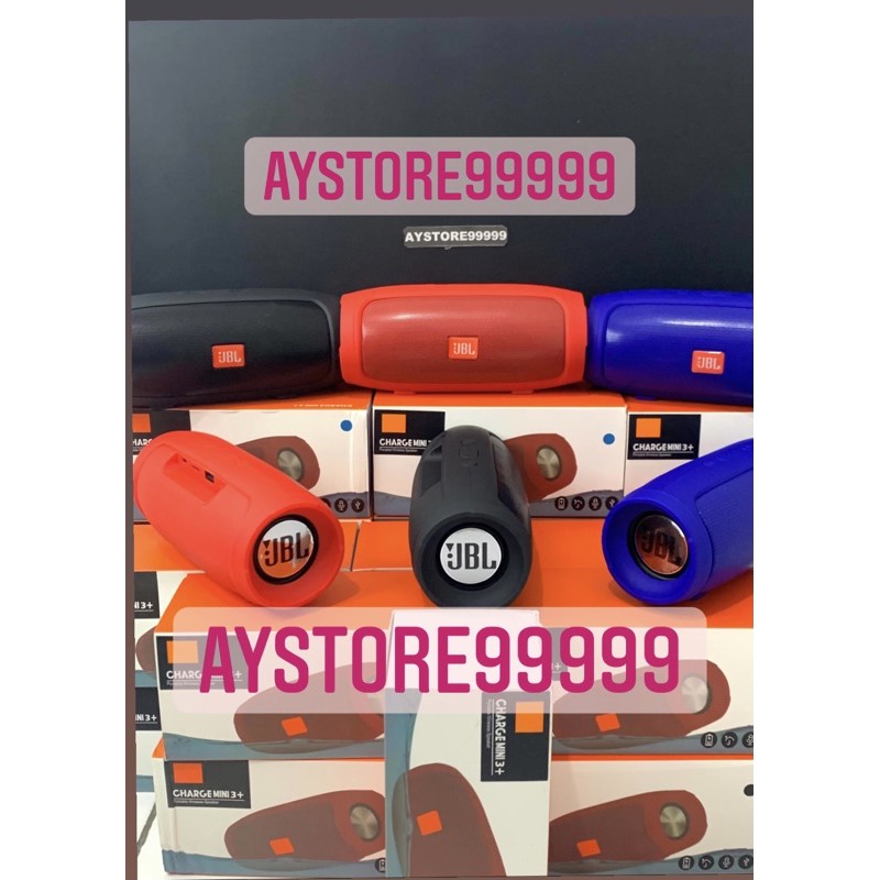 SPEAKER JBL BLUETOOTH PORTABLE WIRELESS  CHARGE MINI3+ FULL BASS
