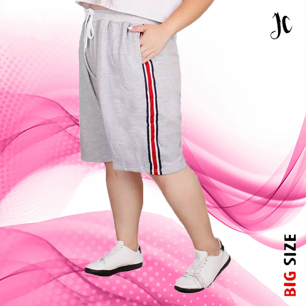 Celana Pendek Wanita Jumbo Big Size 3XL Kenly Pendek Short Pants - JCCollections
