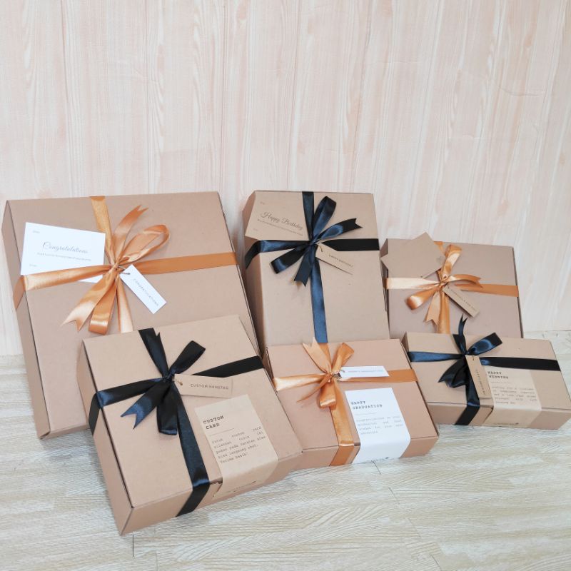 Box Hampers Kotak Kado Gift Box Hadiah Cowok Cewek Bungkus Kado Sahabat Paperbag Kotak Hadiah Asthet