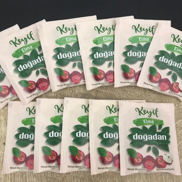 TEH APEL TURKI TESTER 1 pc - teh khas Turki Teh celup Dogadan Apple Tea