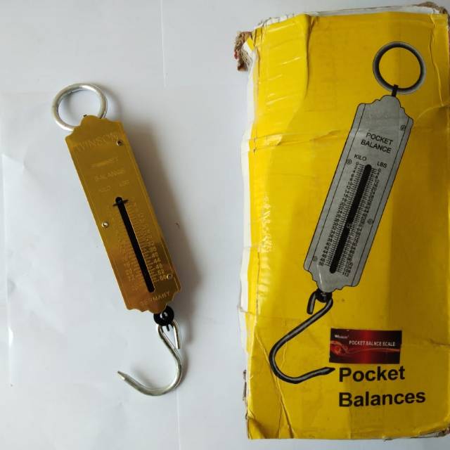 POCKET BALANCES/TIMBANGAN GANTUNG 25KG/TIMBANGAN TARIK/PORKET POCKET BALANCE