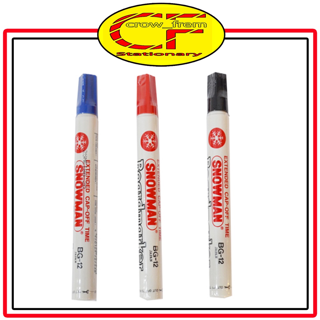 

Spidol SNOWMAN BORDMARKER / Bisa Di Hapus 1PCS