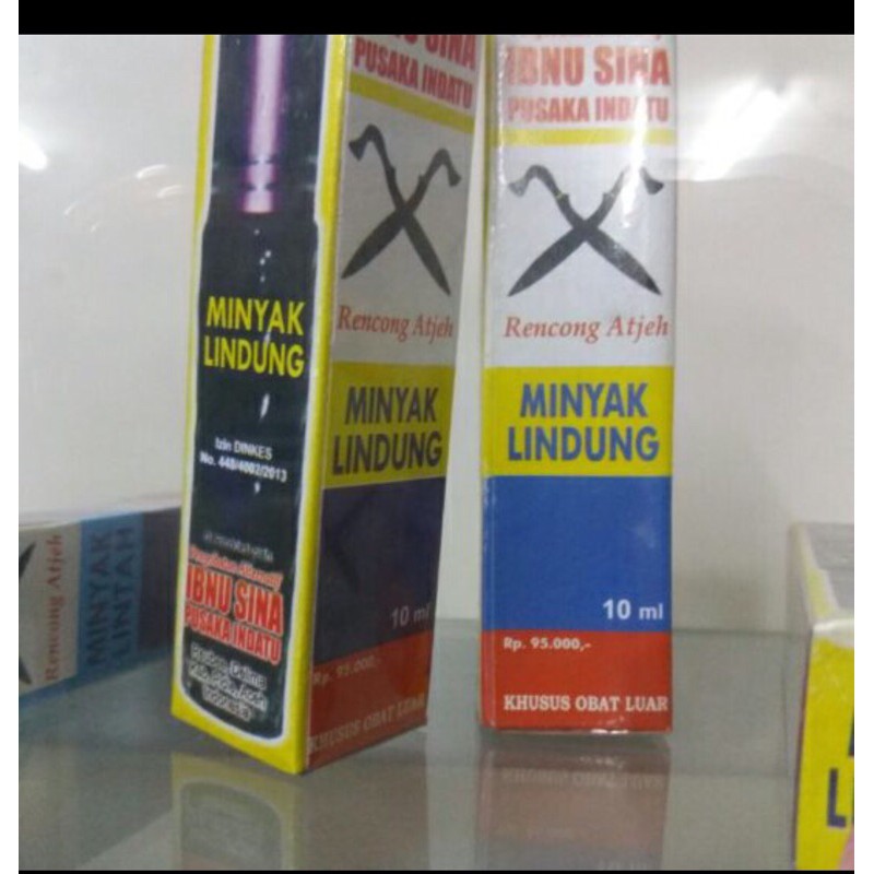 minyak lindung dan lintah ibnu sina cap rencong