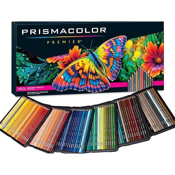 

PRISMACOLOR PREMIER COLORED PENCILS, SOFT CORE, 150 CT ---READY---