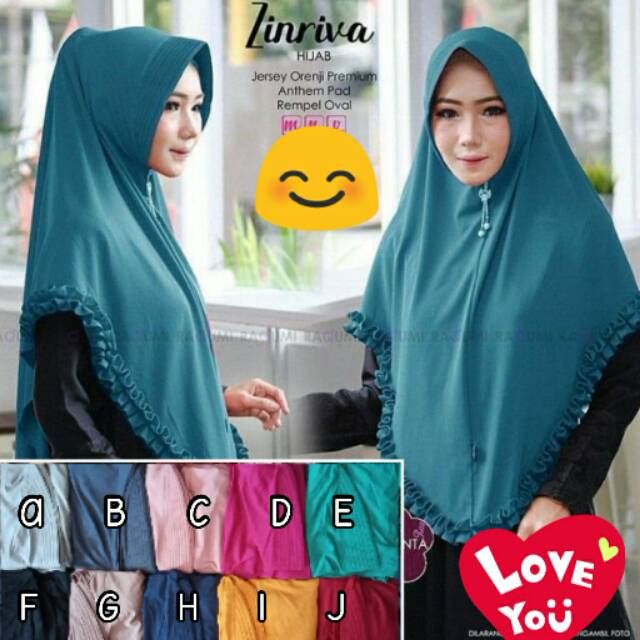 Jilbab instan pet antem