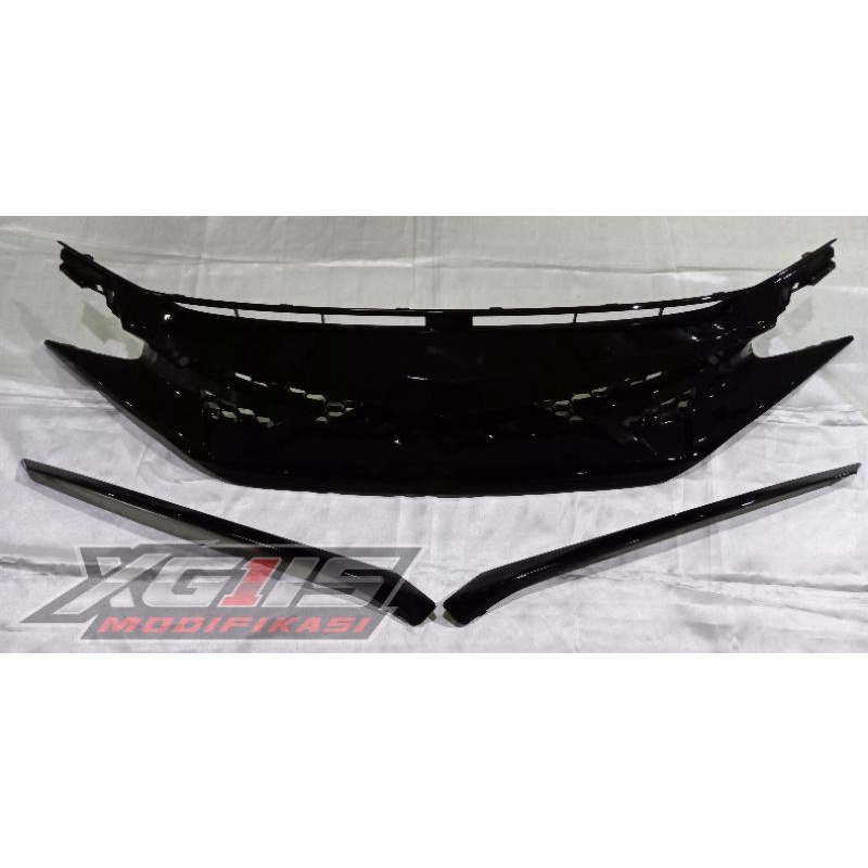 grill civic turbo monster / gril grile civic turbo 2016-2019 model batman
