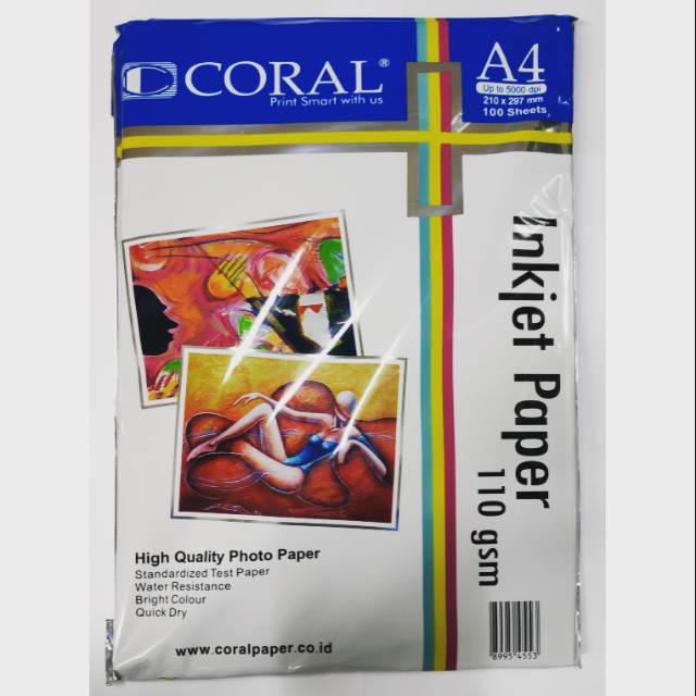 

CORAL INKJET 110GSM A4