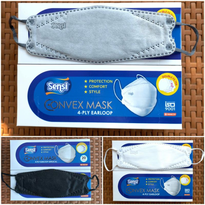 Sensi Convex | Sensi Duckbill | Sensi Earloop | Sensi Headloop | Sensi KN 95