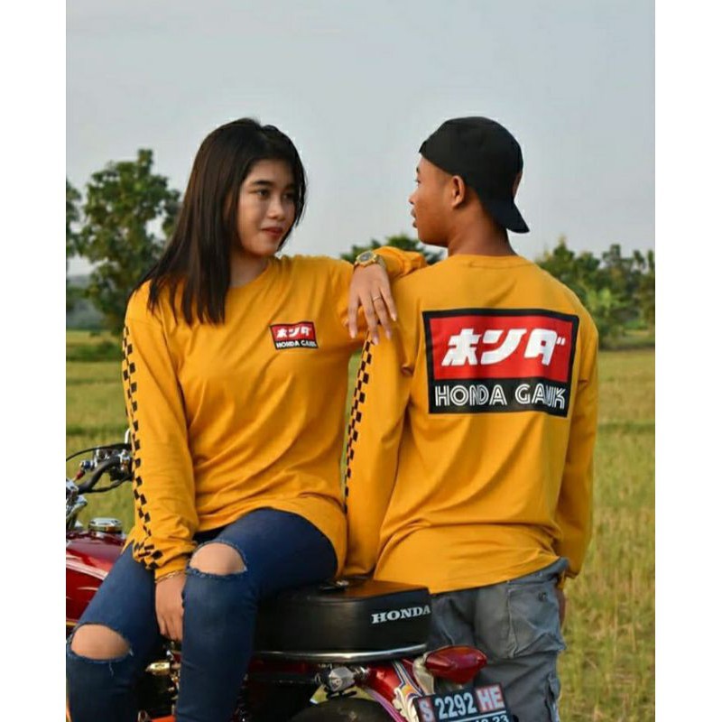 KAOS ORIGINAL HONDA GANK LENGAN PANJANG