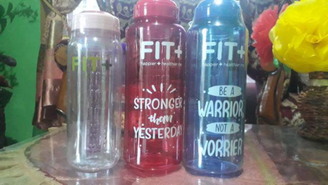 [cod] Tumbler Botol Tempat Minum Plastik Infused Water Anti Tumpah Food Grade