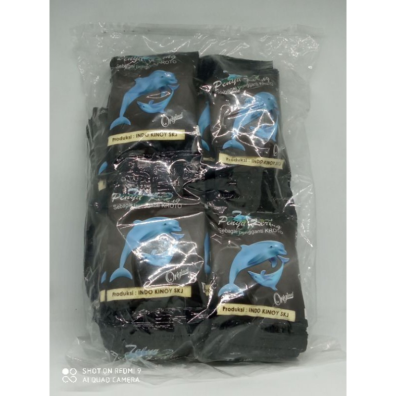 Keringan Sohor Hitam Gold 1 pack ( isi 20 )