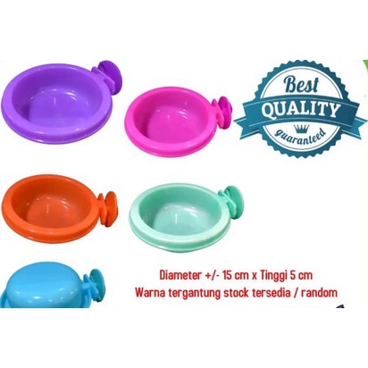 Single Pet Bowl Gantung / tempat makan anjing kucing