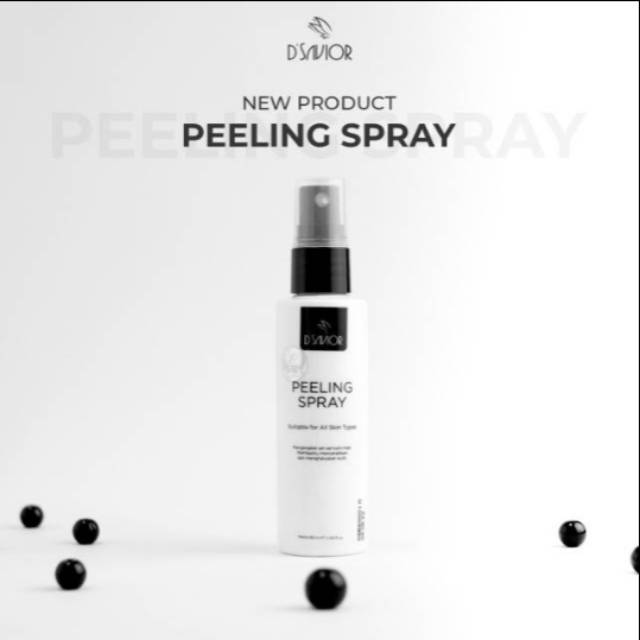 D'savior peeling spray (free sheet mask/ masker organik)
