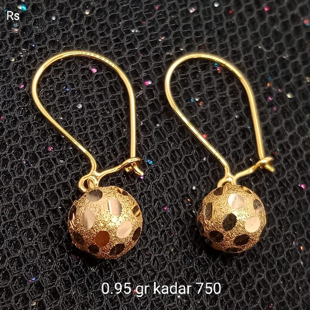 New Anting Emas 17K - 0.95 gr Kadar 750 - 1464