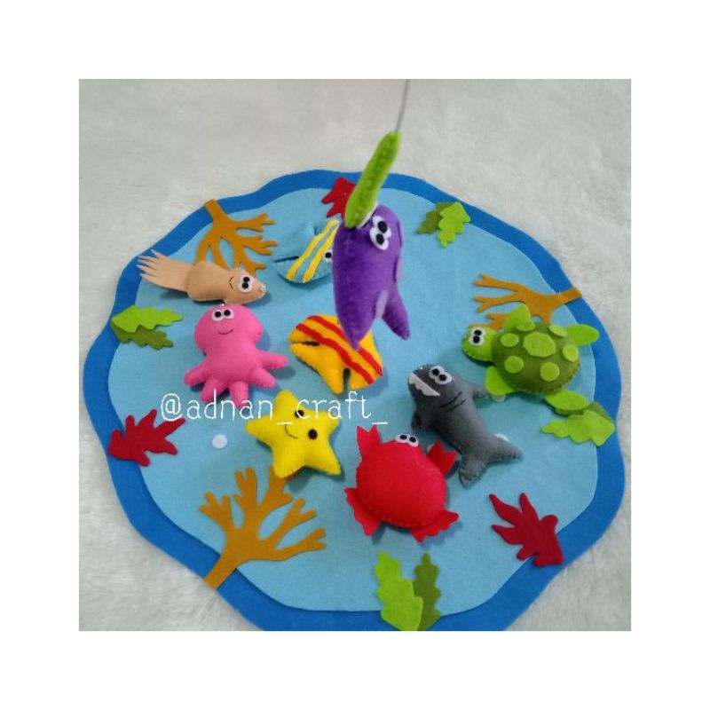 mainan anak ll mainan pancing ll mainan memancing ll mainan flanel ll mainan set memancing