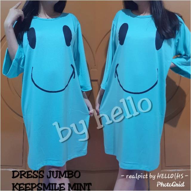 DRESS JUMBO XXL LD110cm  BABYTERRY REALPICT-GESER