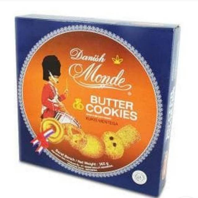 Jual Butter Cookies Monde 365gr BOX Indonesia