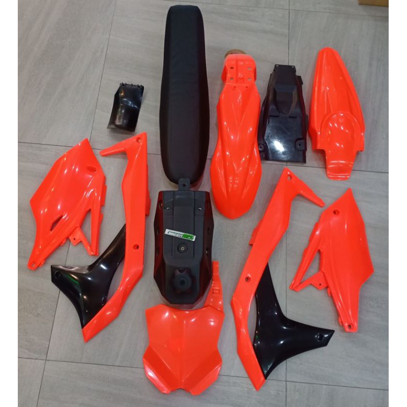 BODY SET HRV ORENFLOW KX250 PNP KLX-DTRACKER