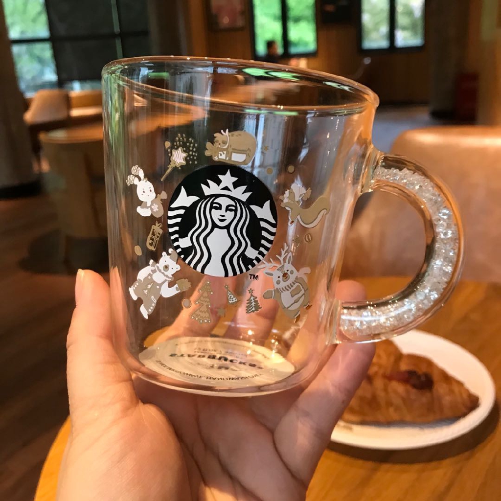 Starbucks Mug Suku Gratis Cawan Air Yang Transparan Tumbler Starbucks