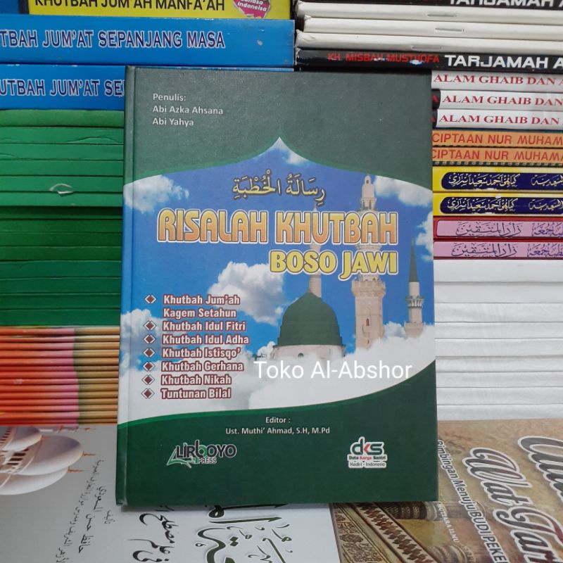 Buku Risalah Kumpulan Khutbah Hutbah Kutbah Jum'at Jumat Bahasa Jawa Boso Jawi Tulisan Latin Indones