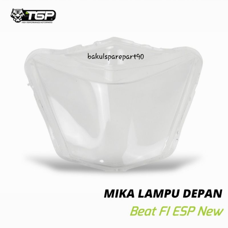 Mika Kaca Lampu Depan Beat FI ESP 2016 2017 2018 2019 Kaca Lampu Beat FI ESP NEW Mika Reflektor Mika