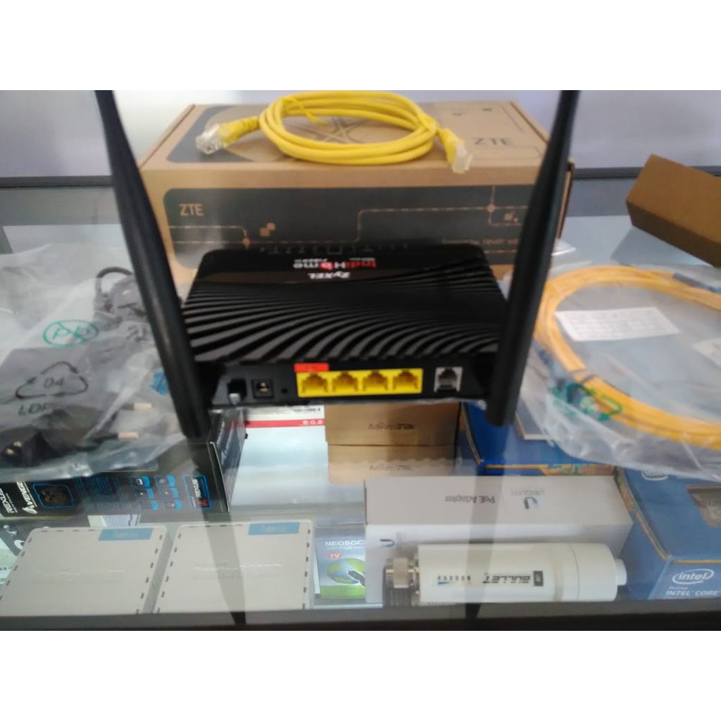 Modem Wireless Router Indihome Indonesia Zyxel 2 Antena AP