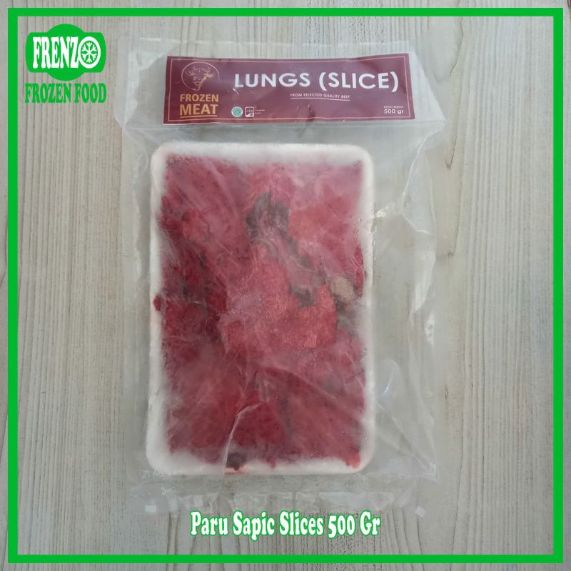 

Sapi Paru Slices 500Gr