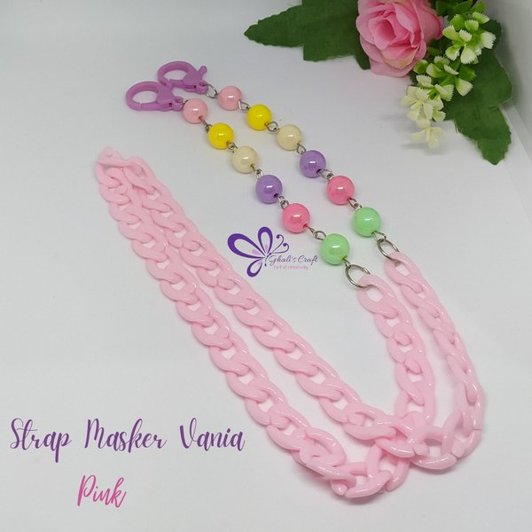 

Strap masker Vania Kalung masker rantai warna strap masker korea kalung masker rantai akrilik Murah