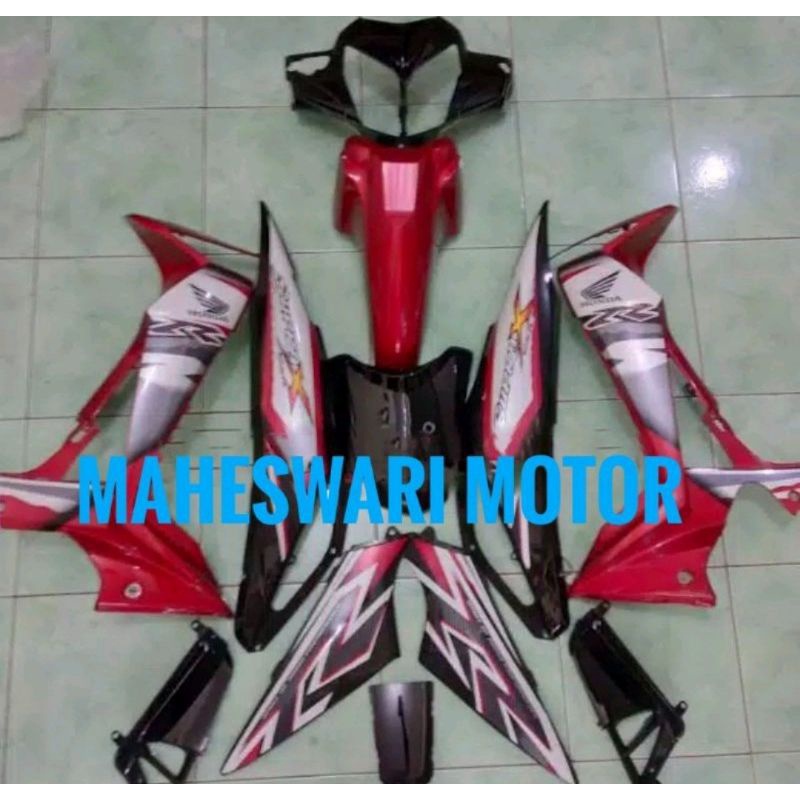 Full Cover Body Halus Supra X 125 2007 2013 Supra X 125 Batman.